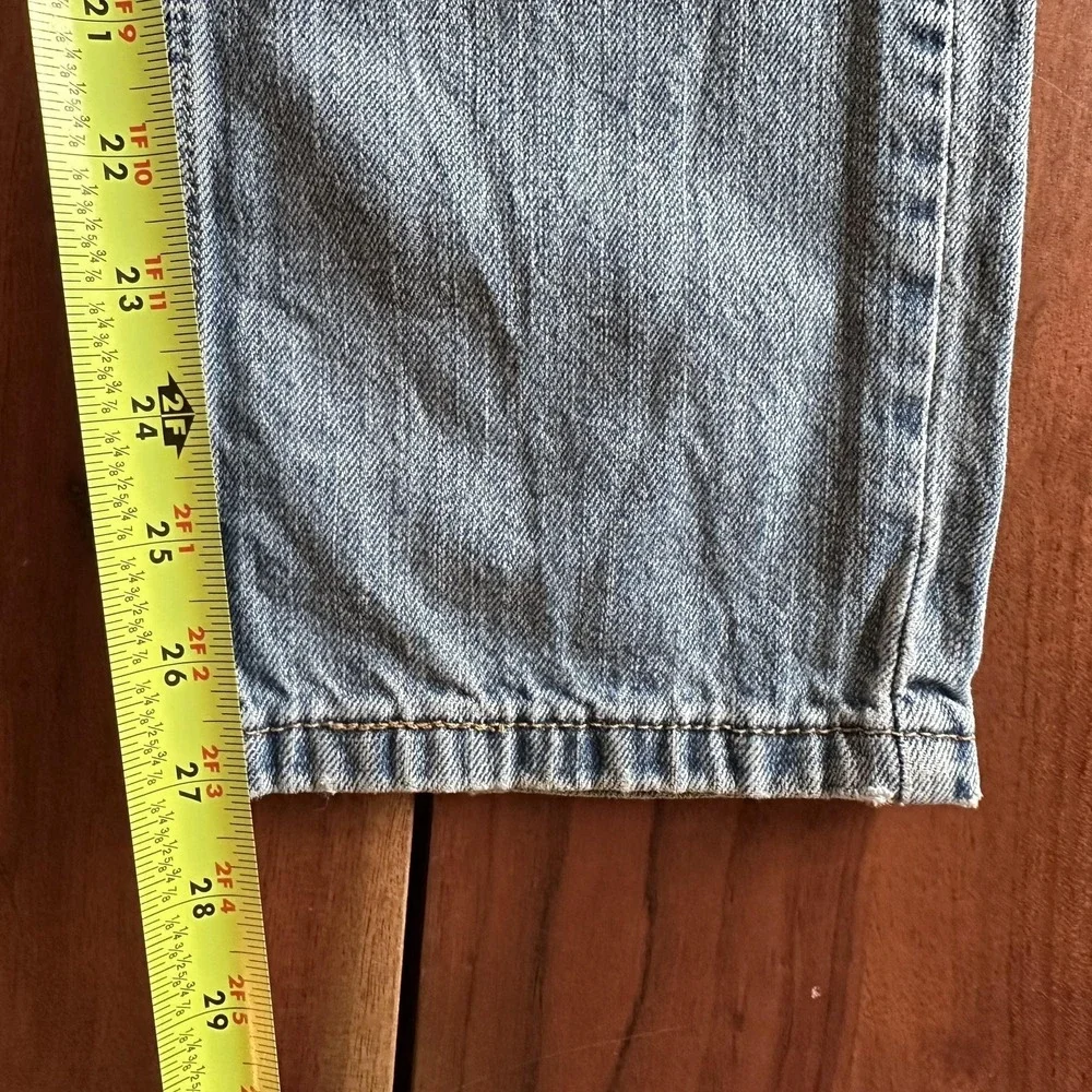 Levi's 520 Slouch Skinny Jeans Womens 18 Regular Blue‎ Cotton Runs Small